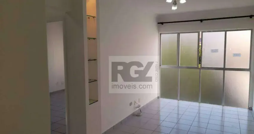 Apartamento com 1 dormitório à venda, 55 m² por r$ 310.000,00 - josé menino - santos/sp