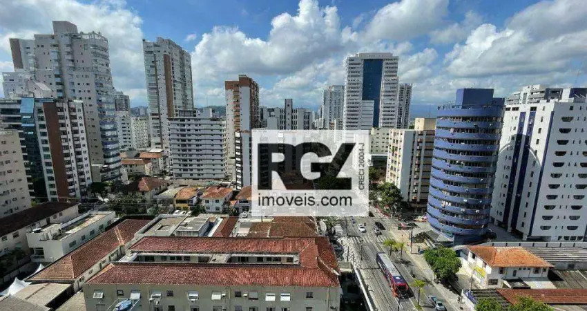 Sala para alugar, 44 m² por r$ 5.000,00/mês - boqueirão - santos/sp