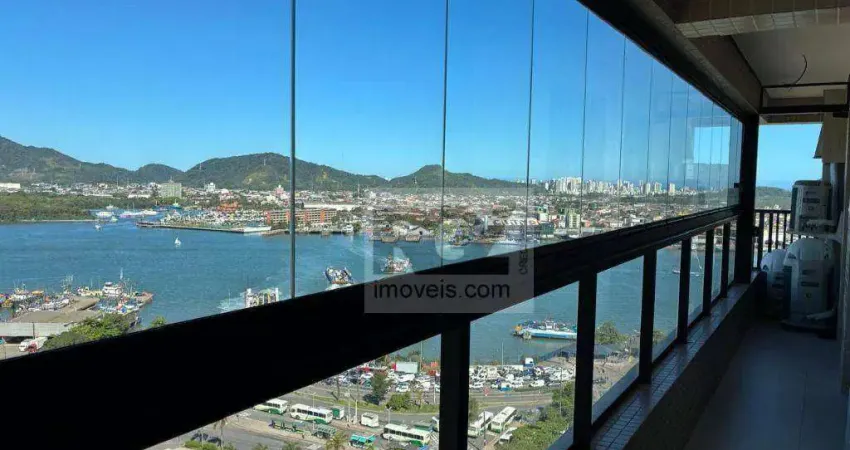 Apartamento com 2 dormitórios à venda, 65 m² por r$ 1.150.000,00 - ponta da praia - santos/sp