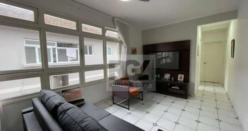 Apartamento com 2 dormitórios à venda, 92 m² por r$ 470.000,00 - aparecida - santos/sp