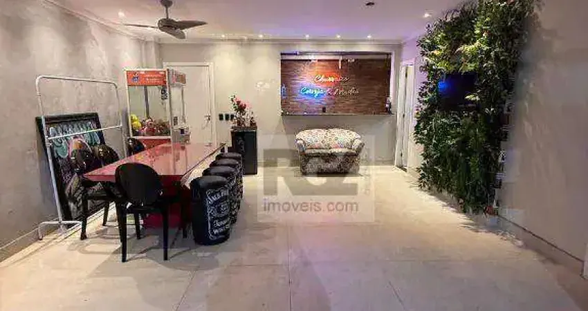 Village com 2 quartos para alugar por r$ 4.500/mês - estuário - santos/sp