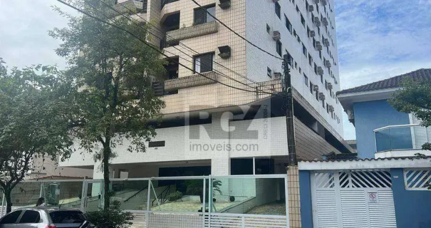 Apartamento com 2 quartos para alugar, 84 m² por r$ 3.690/mês - marapé - santos/sp