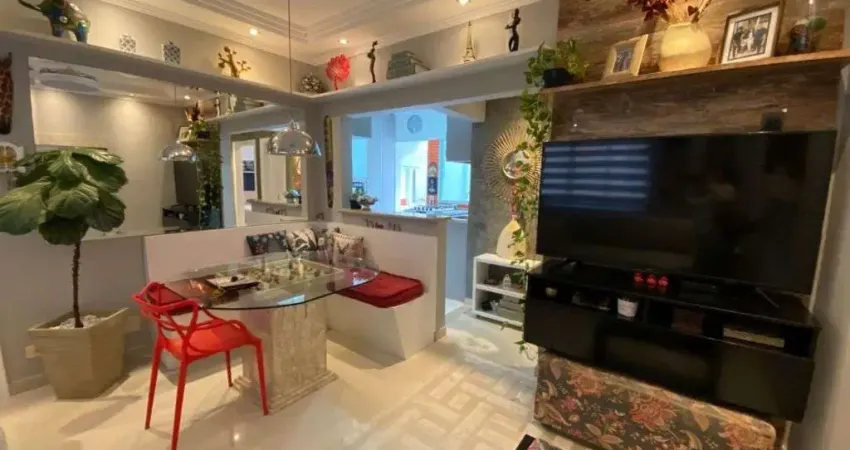 Apartamento com 2 dormitórios à venda, 64 m² por r$ 425.000,00 - estuário - santos/sp