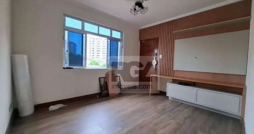 Apartamento com 2 dormitórios para alugar, 72 m² por r$ 3.500,00/mês - ponta da praia - santos/sp