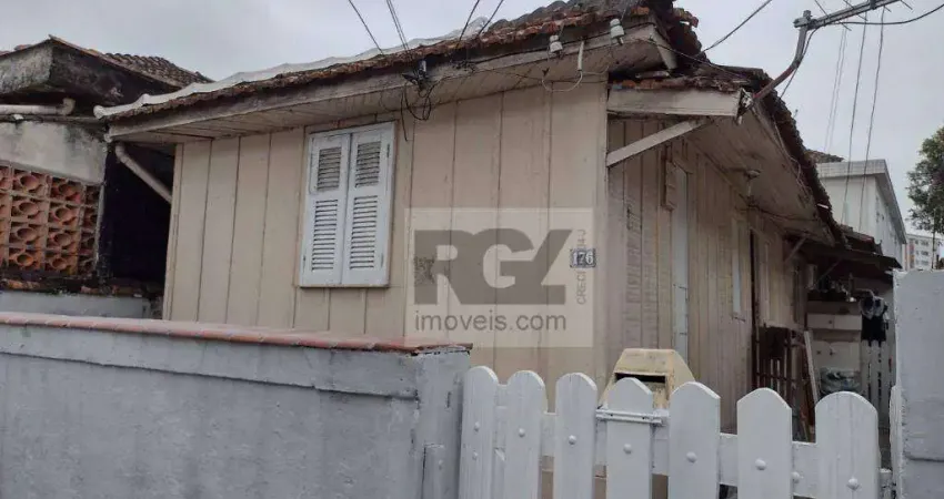 Casa com 2 dormitórios à venda por r$ 270.000,00 - estuário - santos/sp