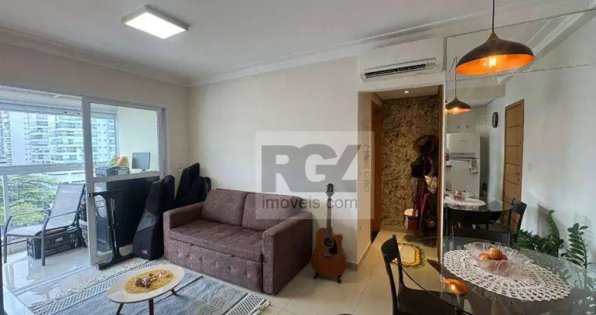 Ibiza embaré - 1 dorm | suíte e lavabo - piscina na cobertura - r$ 665.000 - rgl imóveis