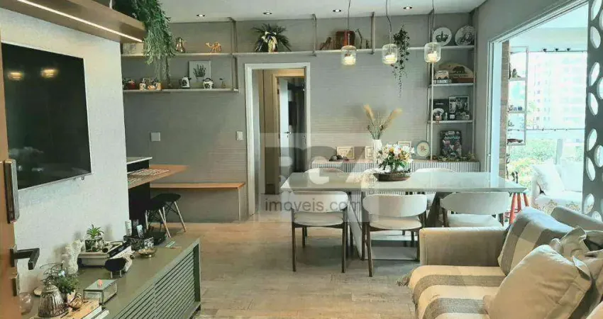 Maravilhoso apartamento à venda 3 suítes, varanda gourmet e lazer completo no embaré santos/sp