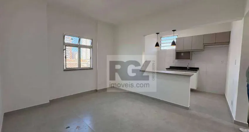 Apartamento com 1 dormitório à venda, 53 m² por r$ 330.000,00 - ponta da praia - santos/sp