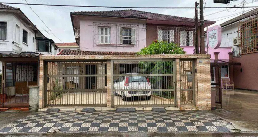 Casa com 3 dormitórios à venda, 176 m² por r$ 1.180.000,00 - boqueirão - santos/sp