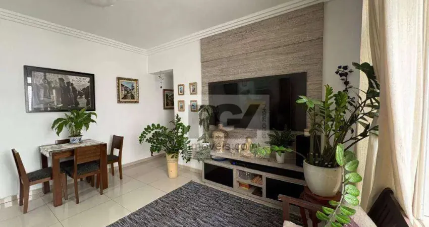 Apartamento com 2 dormitórios para alugar, 85 m² por R$ 4.800/mês - Embaré - Santos/SP