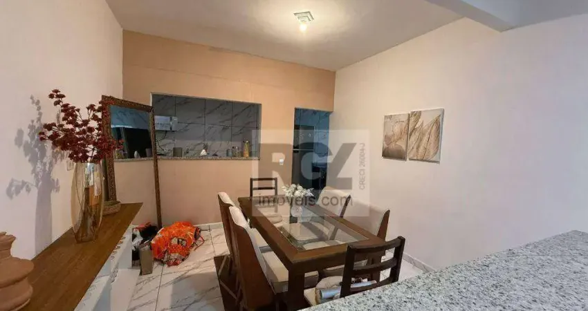 Casa com 2 dormitórios à venda, 100 m² por R$ 487.000,00 - Estuário - Santos/SP