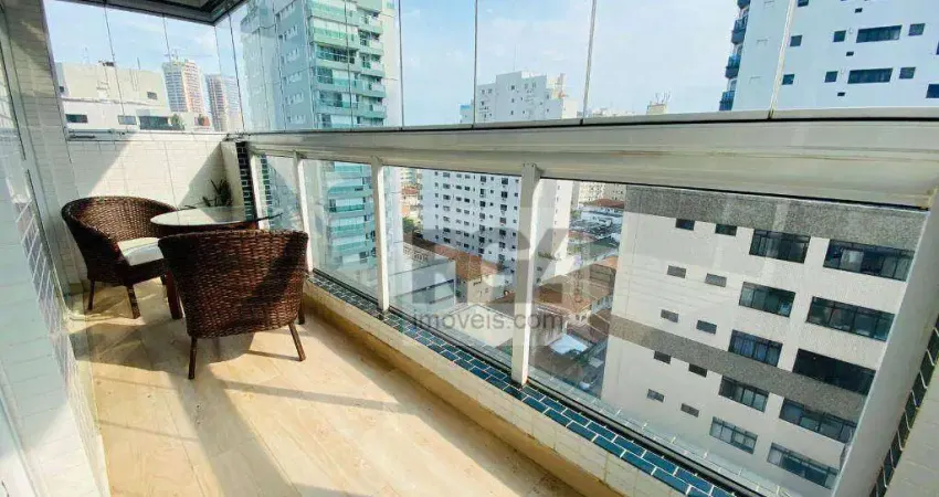 Apartamento com 1 dormitório à venda, 65 m² por r$ 790.000,00 - ponta da praia - santos/sp