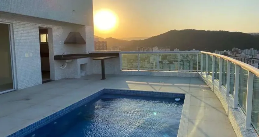 Cobertura com 4 dormitórios à venda, 289 m² por R$ 4.000.000,00 - Gonzaga - Santos/SP