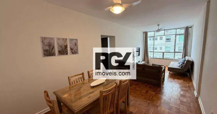 Apartamento com 1 dormitório à venda, 70 m² por R$ 590.000,00 - Aparecida - Santos/SP