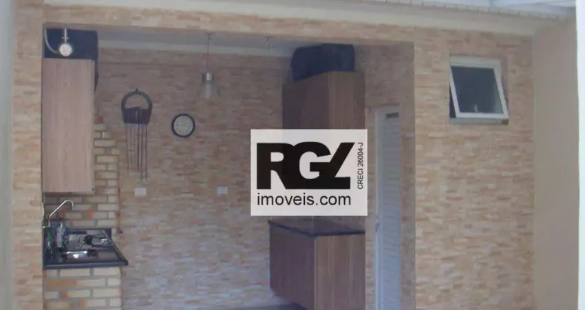 Casa com 3 dormitórios à venda, 160 m² por R$ 1.595.000,00 - Aparecida - Santos/SP
