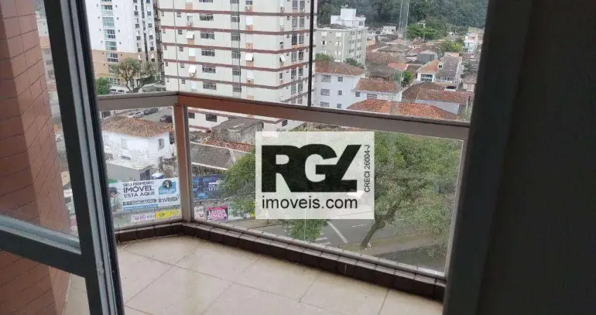 Cobertura, 167 m² - venda por r$ 940.000,00 ou aluguel por r$ 5.500,00/mês - vila belmiro - santos/sp