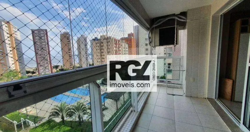 Apartamento com 3 dormitórios à venda, 98 m² por R$ 1.034.000,00 - José Menino - Santos/SP