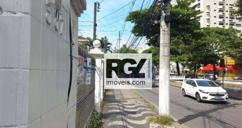 Sala para alugar, 30 m² por r$ 3.650,00/mês - boqueirão - santos/sp