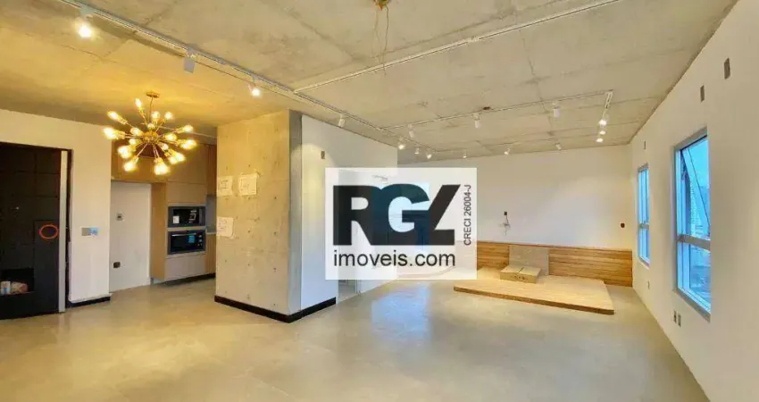 Apartamento com 1 dormitório à venda, 74 m² por r$ 1.000.000,00 - embaré - santos/sp