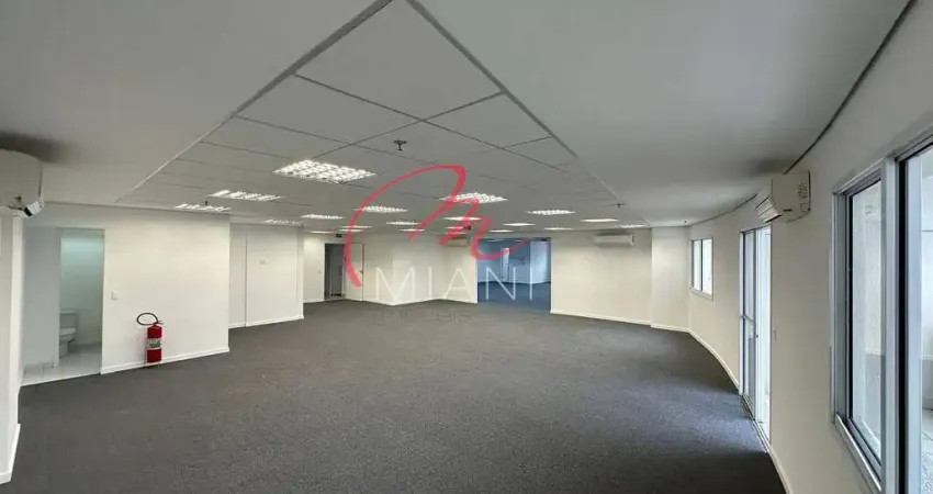 Sala comercial para locação com 163m², 3 vagas de garagem no condomínio Villa Lobos Office Park na