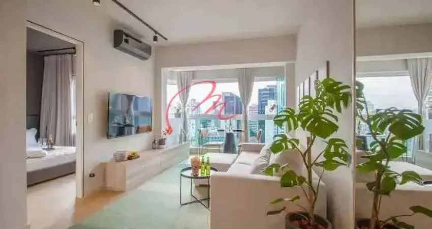 Apartamento para venda e locação, 39m² com 1 Suíte, Lazer Completo e Ar-Condicionado | Próx. Metrô