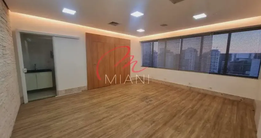 Conjunto comercial para locação no itaim bibi com 6 salas, 3 banheiros e 6 vagas de garagem