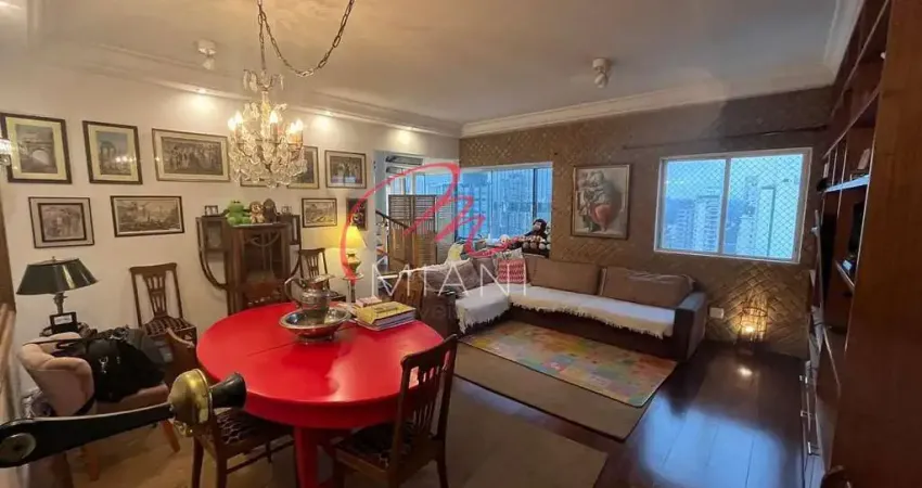 Cobertura à venda no campo belo com 300m², 4 quartos sendo 2 suítes e 3 vagas de garagem