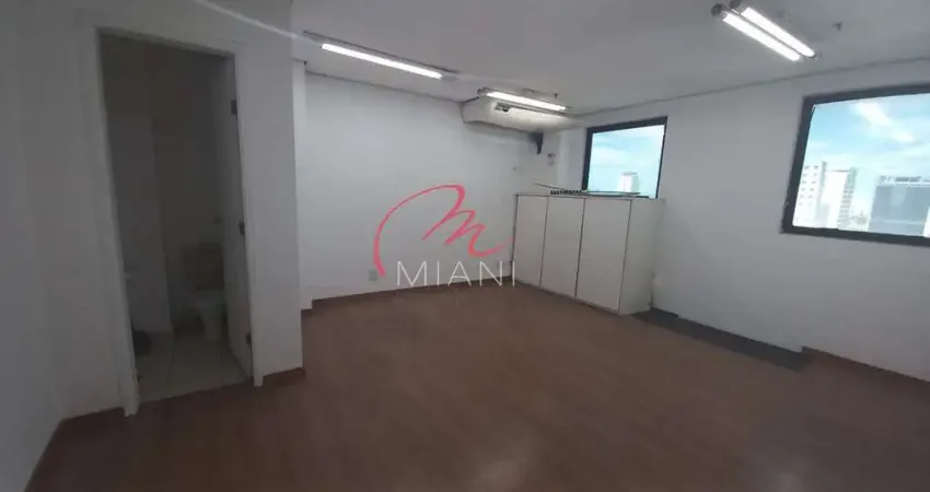 Conjunto comercial para locação na várzea da barra funda com 28m², 1 banheiro e 1 vaga de garagem