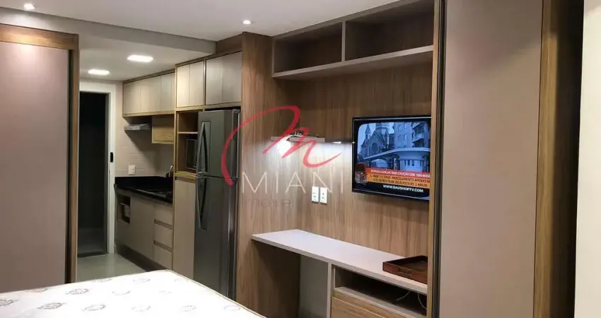 Apartamento para locação em santo amaro com 25m², 1 quarto e 1 banheiro - próximo ao metrô brooklin