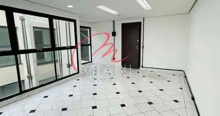Conjunto comercial para locação em santo amaro com 30m² e 1 banheiro