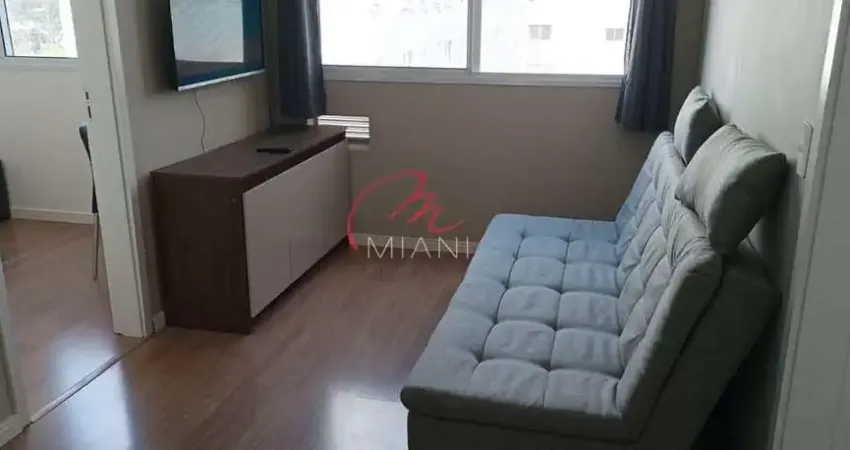 Apartamento à venda na vila butantã com 37m², 2 quartos e mobiliado - 300 metros do portão 3 da us