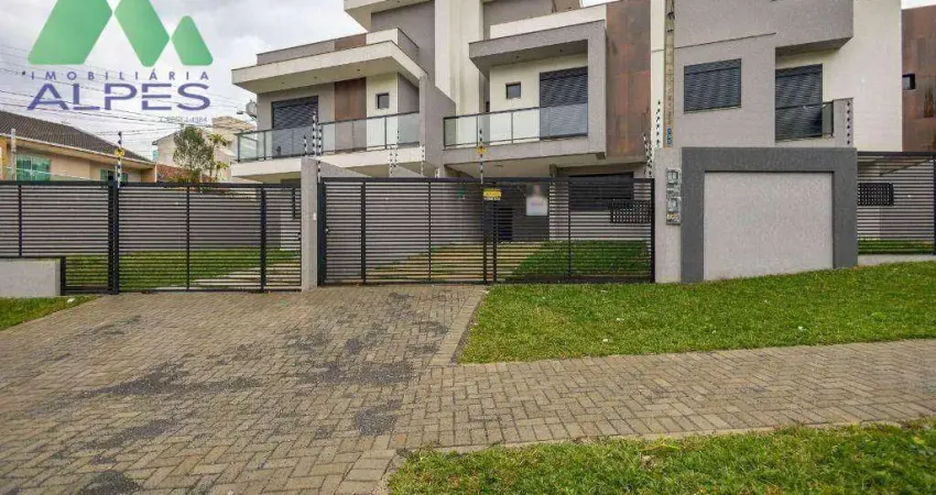Sobrado com 3 dormitórios à venda, 116 m² por r$ 729.000,00 - uberaba - curitiba/pr