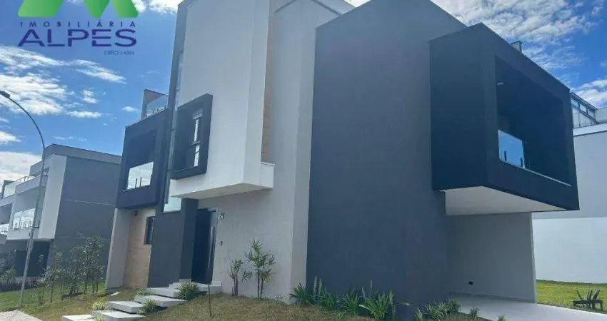 Sobrado com 3 dormitórios à venda, 243 m² por r$ 1.400.000,00 - boa vista - curitiba/pr