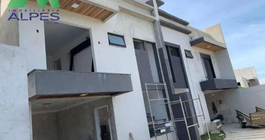 Sobrado com 3 dormitórios à venda, 135 m² por r$ 870.000,00 - capão raso - curitiba/pr
