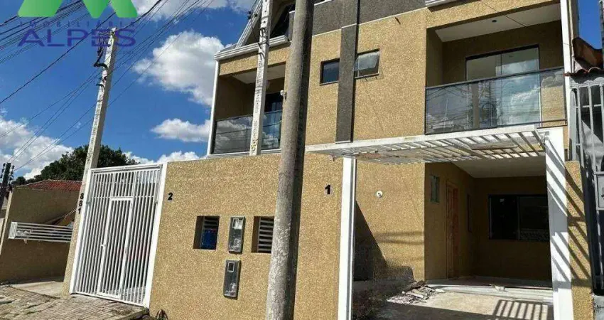 Sobrado com 3 dormitórios à venda, 89 m² por r$ 450.000,00 - pinheirinho - curitiba/pr