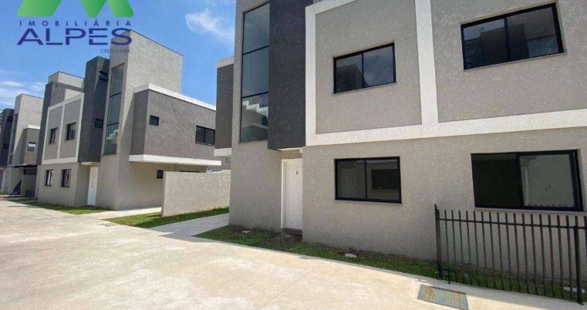 Sobrado com 3 dormitórios à venda, 105 m² por R$ 639.000,00 - Uberaba - Curitiba/PR