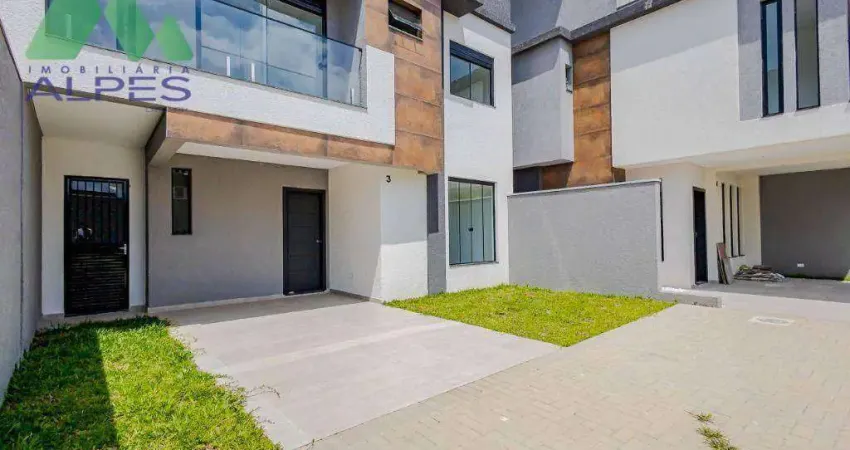 Sobrado com 3 dormitórios à venda, 170 m² por R$ 1.050.000,00 - Fanny - Curitiba/PR