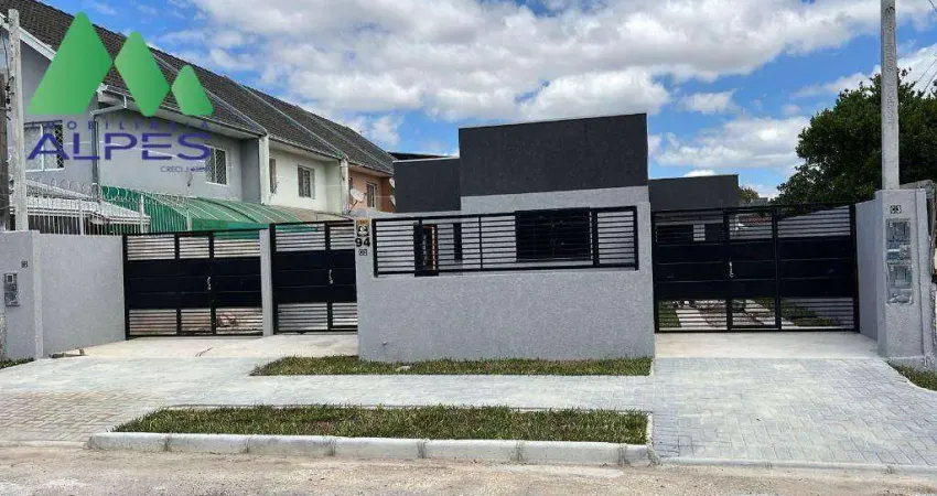Casa com 3 dormitórios à venda, 64 m² por r$ 450.000,00 - uberaba - curitiba/pr