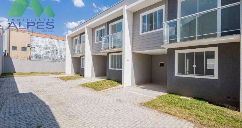 Sobrado com 3 dormitórios à venda, 78 m² por R$ 399.000,00 - Boqueirão - Curitiba/PR