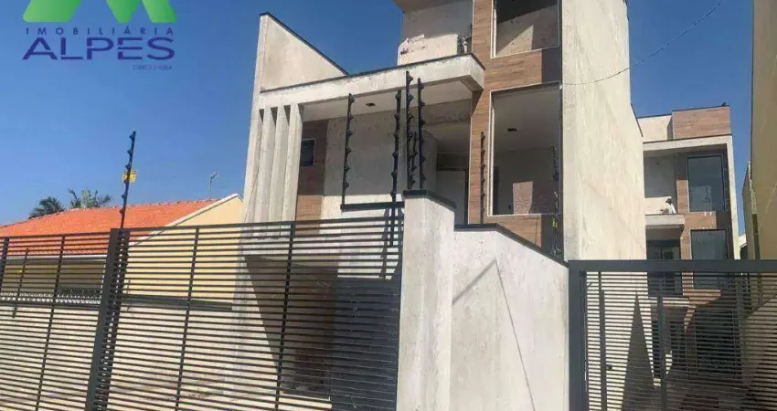 Sobrado com 3 dormitórios à venda, 138 m² por r$ 990.000,00 - portão - curitiba/pr