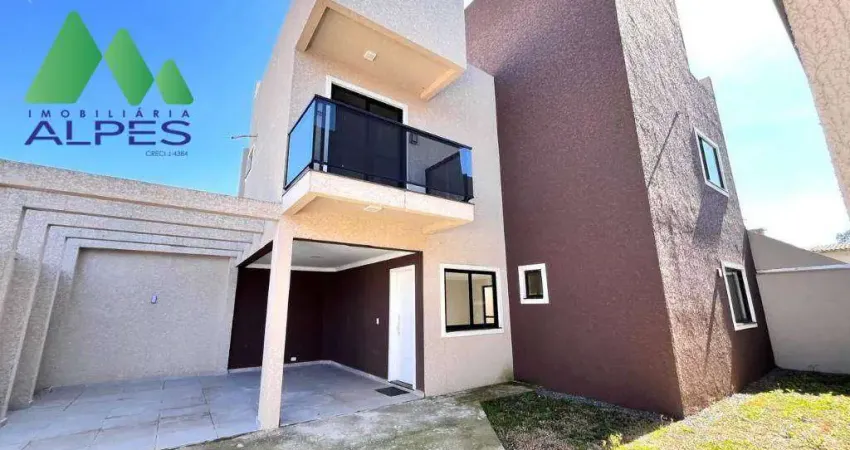 Sobrado com 3 dormitórios à venda, 138 m² por r$ 770.000,00 - xaxim - curitiba/pr