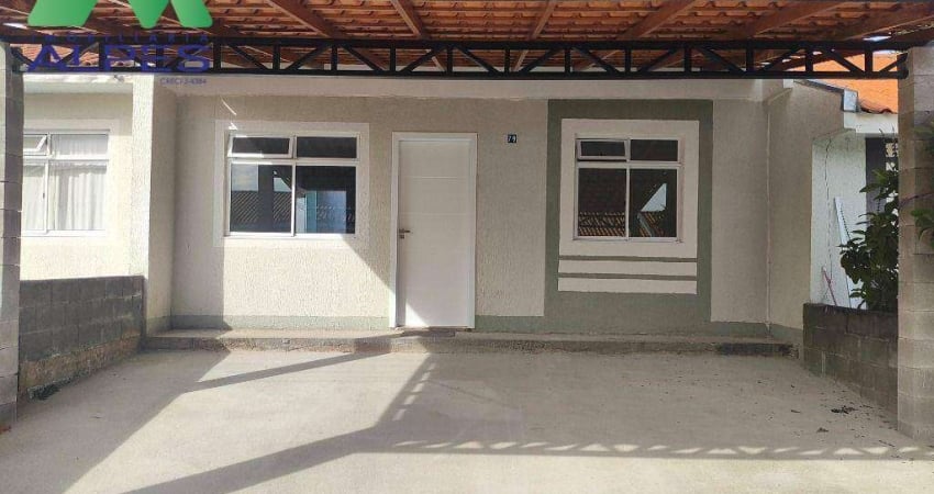 Casa com 2 dormitórios à venda, 72 m² por R$ 220.000 - Santa Terezinha - Fazenda Rio Grande/PR