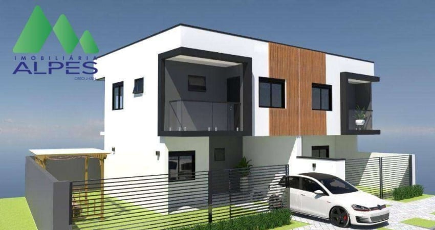 Sobrado com 3 dormitórios à venda, 84 m² por R$ 550.000,00 - Pinheirinho - Curitiba/PR