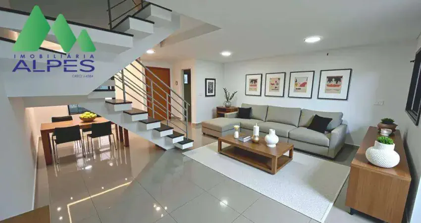 TRIPLEX NO CONDOMINIO SUIÇO DU VALAIS PINHEIRINHO EXCELENTE PADRÃO DE ACABAMENTO