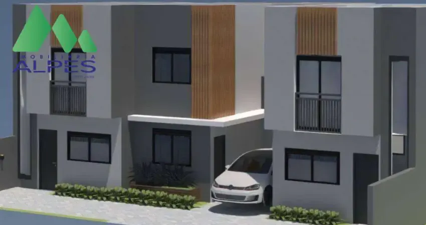 Sobrado com 2 dormitórios à venda, 62 m² por R$ 399.000,00 - Sítio Cercado - Curitiba/PR