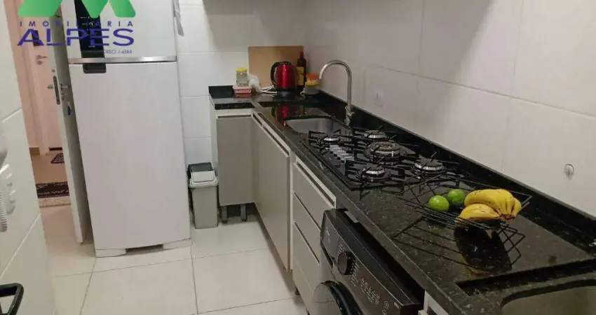 Apartamento no melhor da rua paulo setubal 02 quartos sacada com churrasqueira face norte