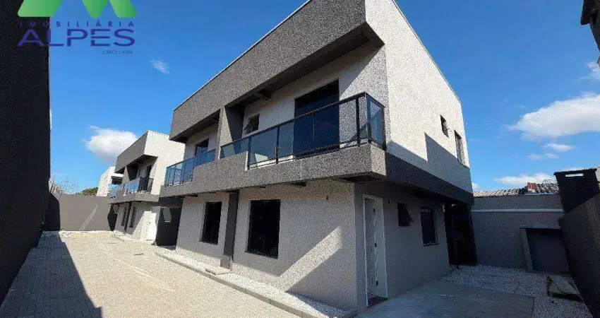 Sobrado com 3 dormitórios à venda, 88 m² por r$ 515.000,00 - alto boqueirão - curitiba/pr
