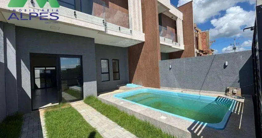 Sobrado com 3 dormitórios à venda, 100 m² por r$ 599.900,00 - barra do saí - guaratuba/pr