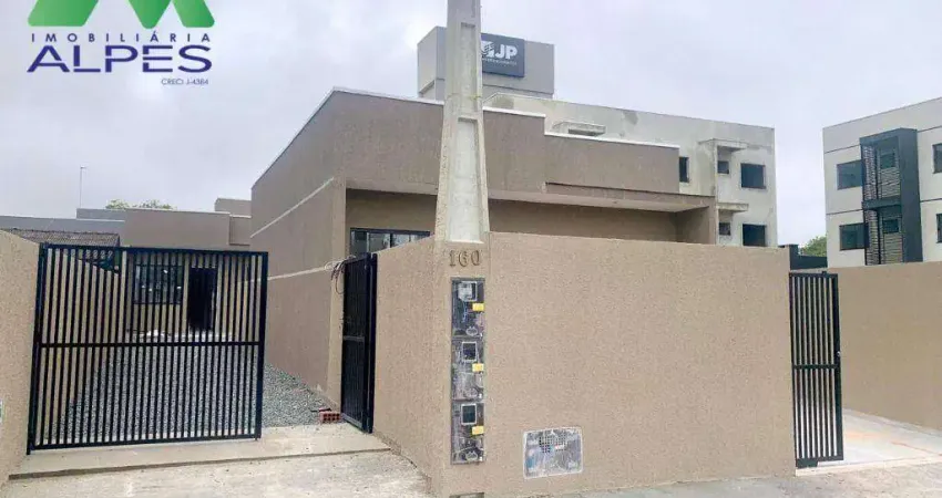 Casa com 2 dormitórios à venda, 49 m² por r$ 259.000,00 - itapema do norte - itapoá/sc