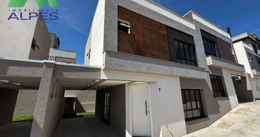 Sobrado com 3 dormitórios à venda, 101 m² por r$ 708.000,00 - pilarzinho - curitiba/pr